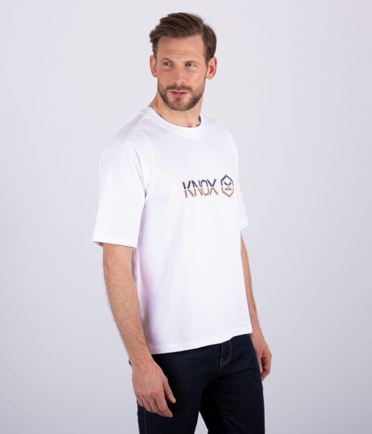 ÁO THUN KNOX WHITE BOLD STAMP TEE