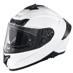 MŨ BẢO HIỂM FULLFACE SMK TYPHOON WHITE GL100 (ECE 22.05 & 06 | DOT)