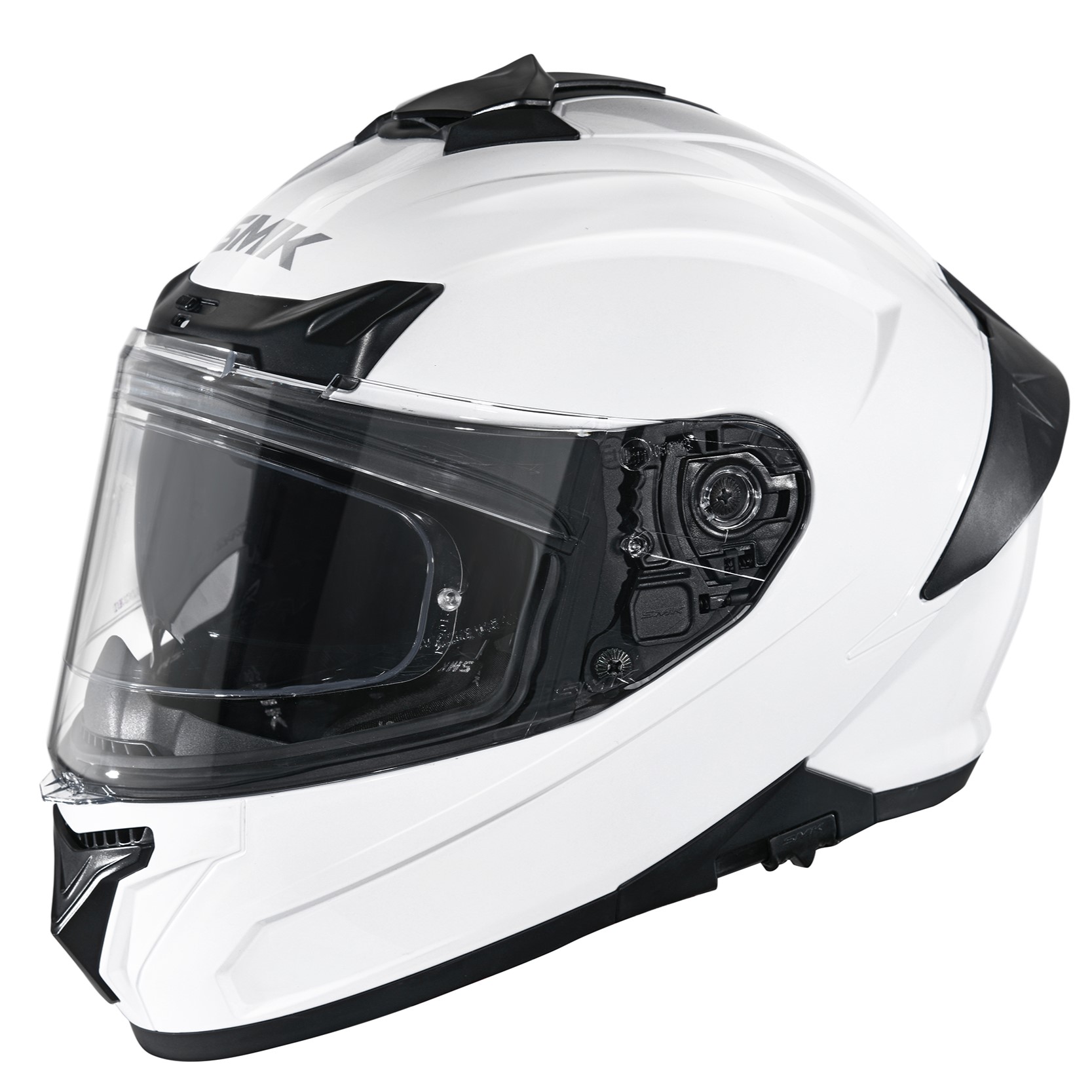 MŨ BẢO HIỂM FULLFACE SMK TYPHOON WHITE GL100 (ECE 22.05 & 06 | DOT)