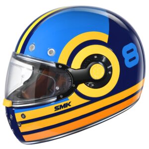 MŨ BẢO HIỂM FULLFACE SMK RETRO RANKO GL574 (ECE 22.05 & 06 | DOT)