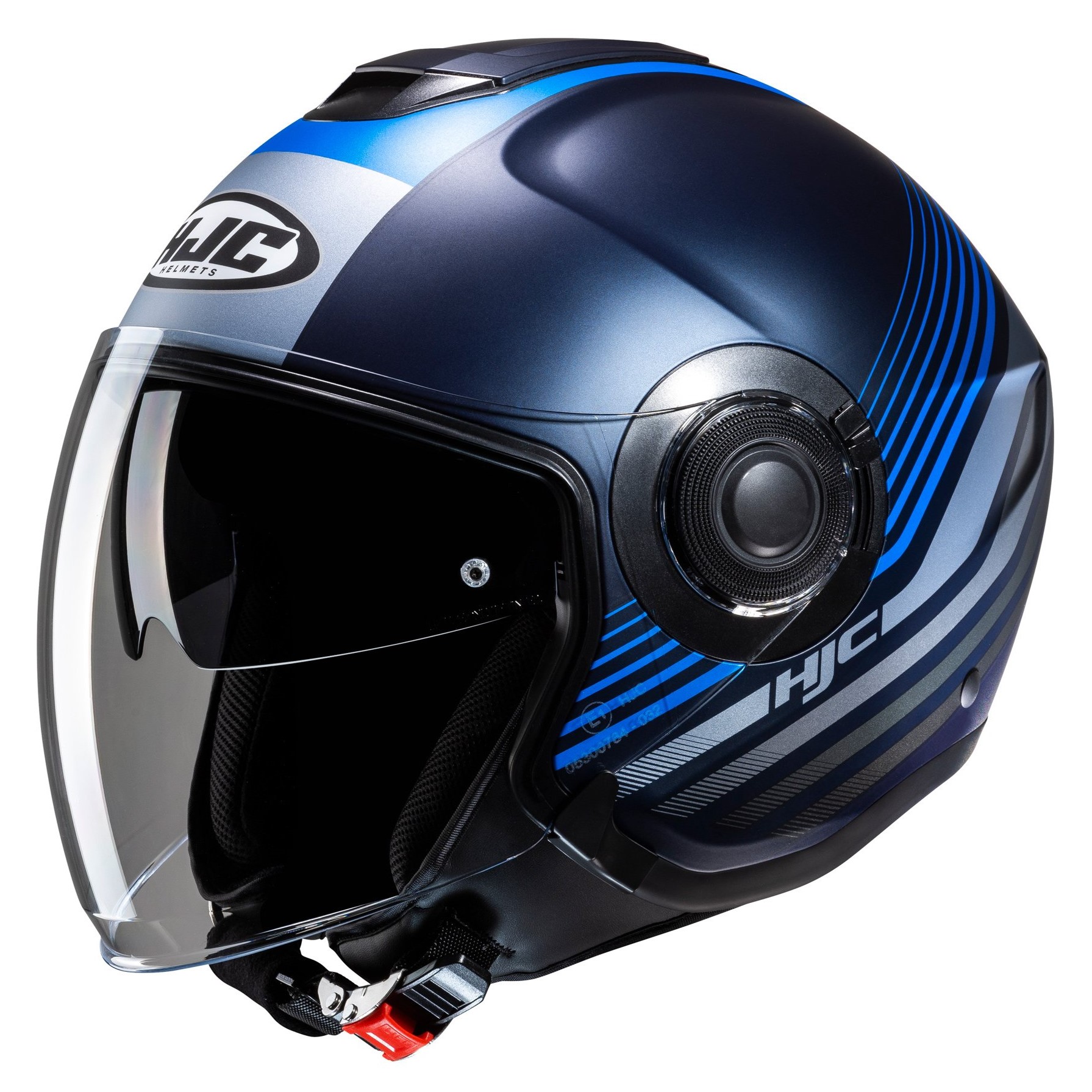 MŨ BẢO HIỂM OPEN FACE HJC i40N DOVA MC2SF (ECE 22.06)