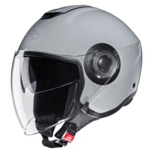 MŨ BẢO HIỂM OPEN FACE HJC i40N SOLID N GRAY (ECE 22.06)