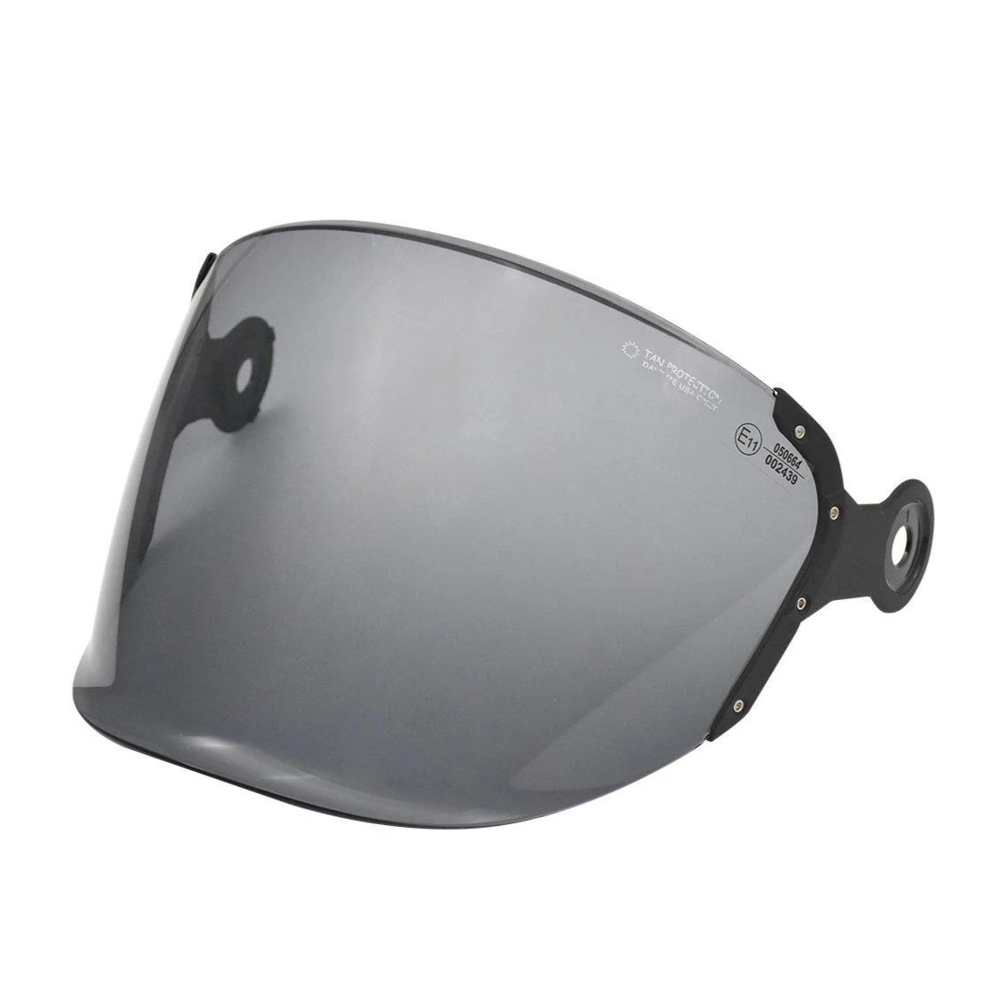 KÍNH SMK RETRO JET SMOKE TINTED WITH GLOSS PLATE