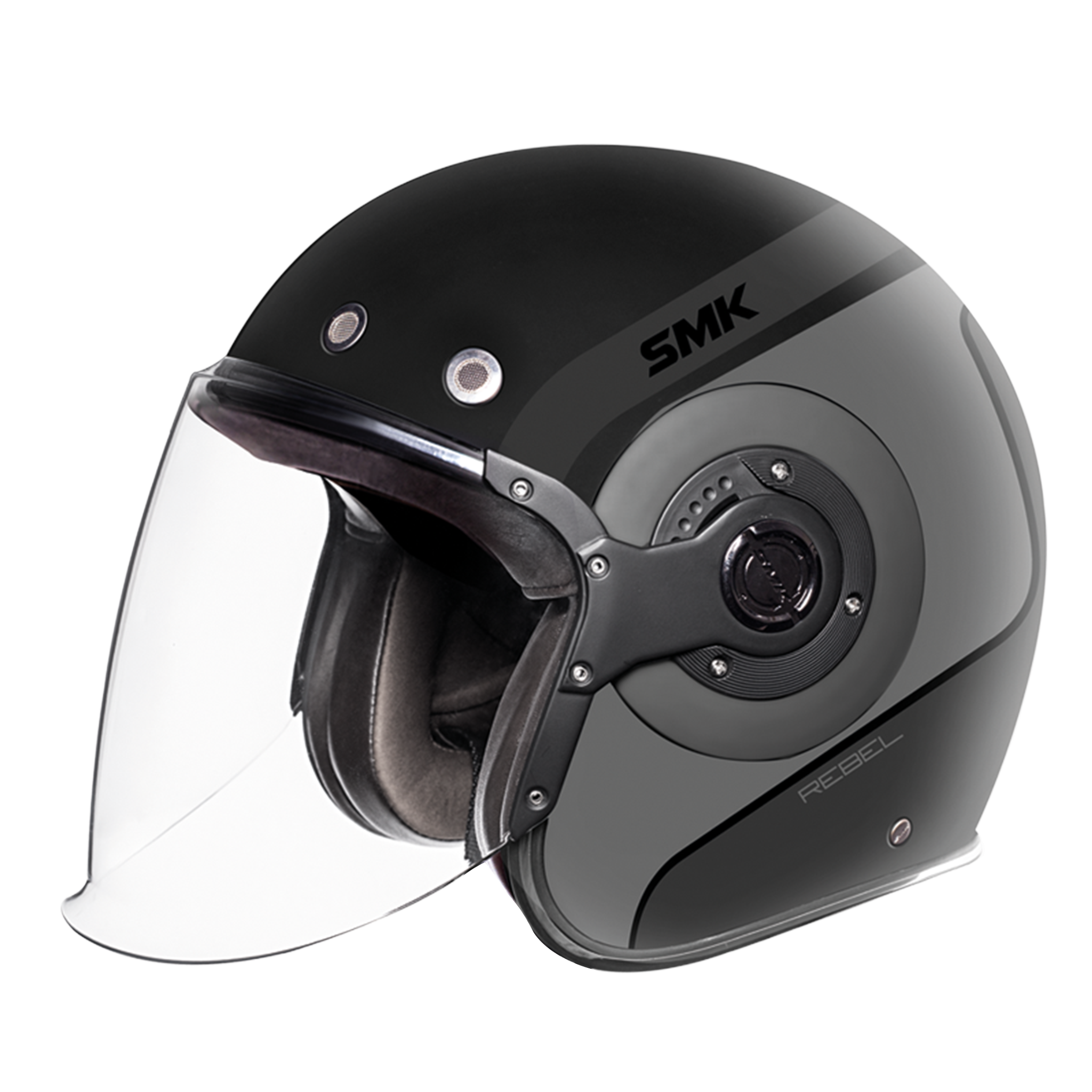 MŨ BẢO HIỂM SMK RETRO JET REBEL - MA266 (ECE 22.05 & 06 | DOT)