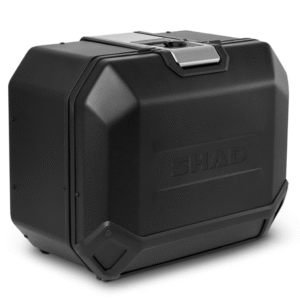 THÙNG NHÔM HÔNG XE MOTO TREO BÊN PHẢI - PHIÊN BẢN ĐEN NHÁM - SHAD RIGHT SIDE CASE TR47R TERRA BLACK EDITION - 47 LÍT